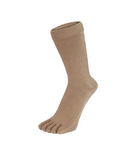 TOETOE - Unisex Mid Calf Soft Cotton Toe Socks
