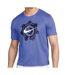 T-shirt Bleu Homme Nike Miler - L