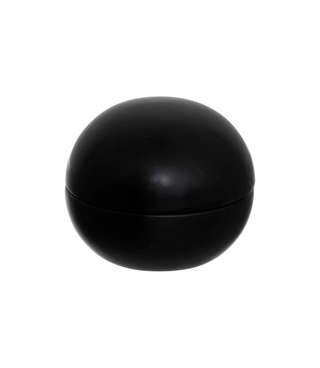 Cendrier Boule en Céramique Olme 10cm Noir-1