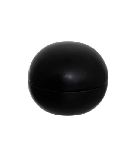 Cendrier Boule en Céramique Olme 10cm Noir