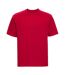 T-shirt homme rouge classique Russell Russell