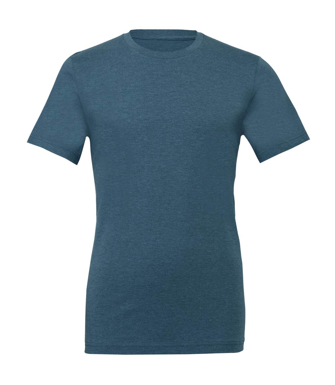 Unisex Adult T-shirt Deep Teal Heather Bella + Canvas-1