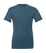 Unisex Adult T-shirt Deep Teal Heather Bella + Canvas-1