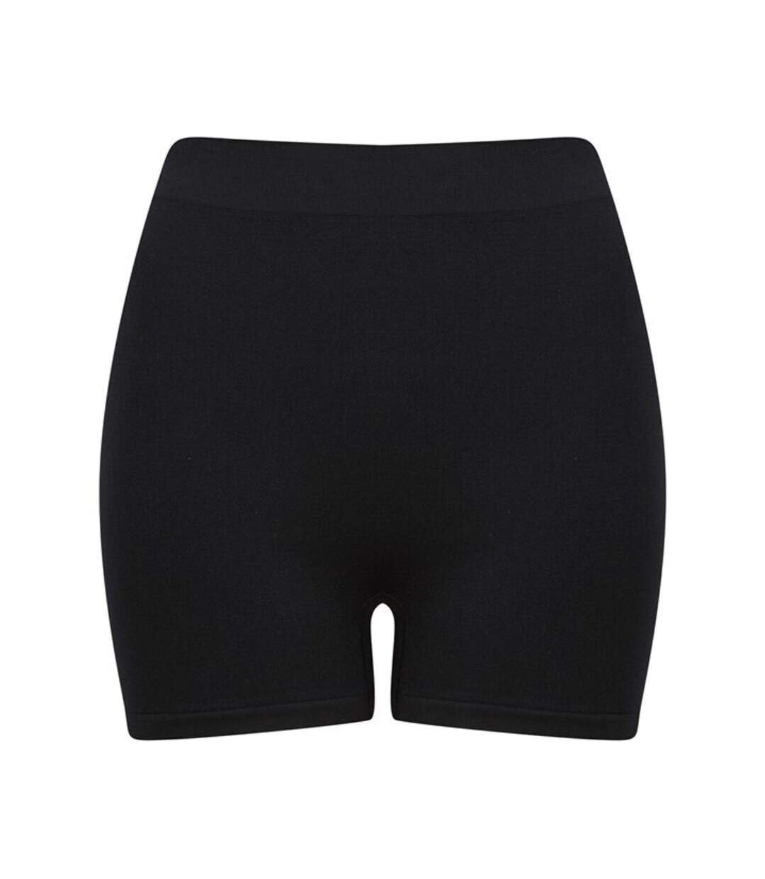 Tombo Womens/Ladies Seamless Shorts (Black) - UTRW8389-2