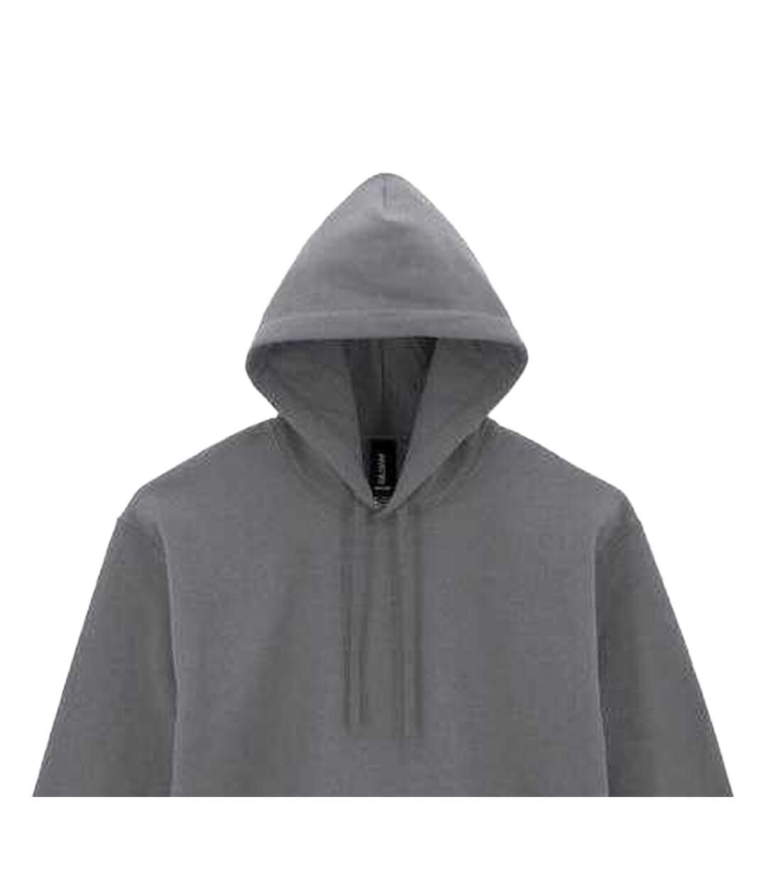 Sweat Uni Et Épais À Capuche Hammer Maxweight Homme Gris Gildan-3