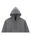 Sweat Uni Et Épais À Capuche Hammer Maxweight Homme Gris Gildan-3