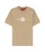 Unisex Adult Crew Neck Short-sleeved Competition T-shirt Medium Beige Hugo-1
