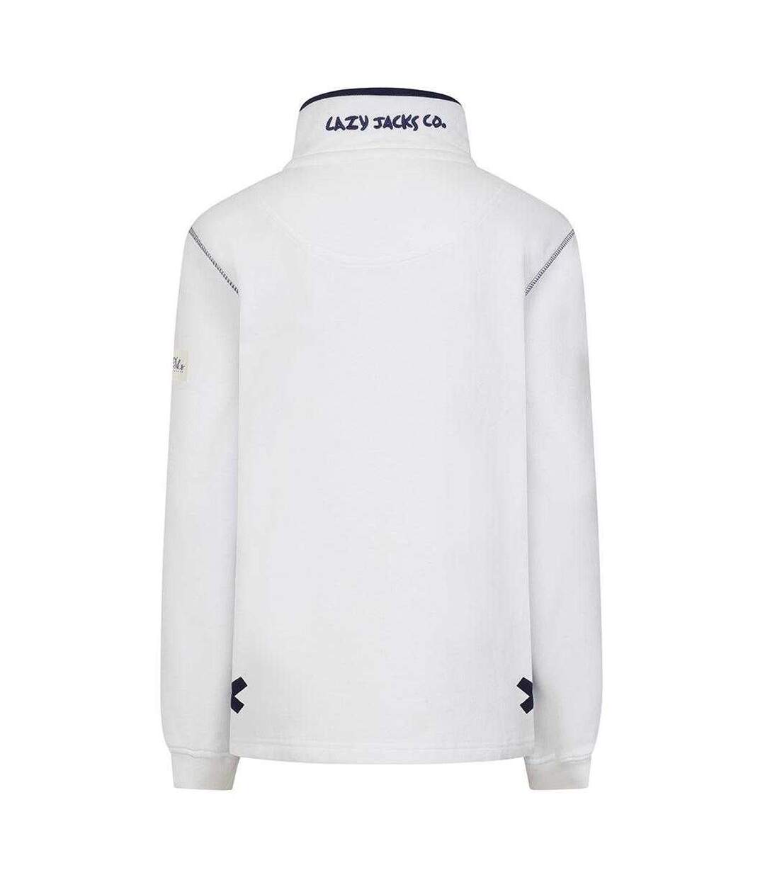Sweat Femme Blanc Lazy Jacks-2