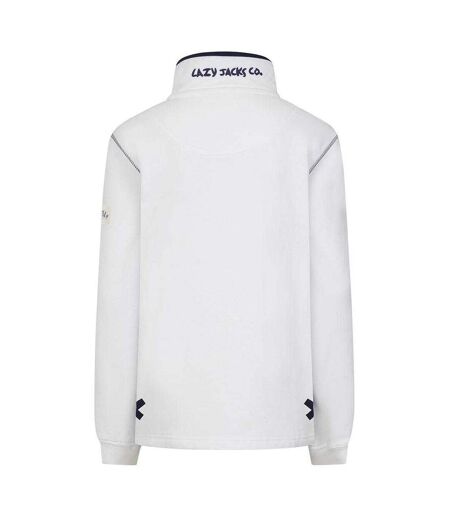 Sweat Femme Blanc Lazy Jacks