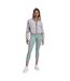 Womens/ladies Woven Performance Drop Shoulder Windbreaker Grey Under Armour-1