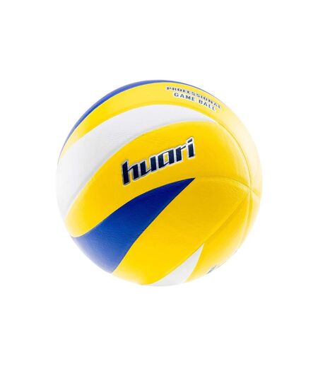 Ballon De Volley Voltis Taille 5 Jaune Blanc Bleu Huari
