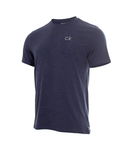 Mens Newport Golf T-shirt Navy Marl Calvin Klein