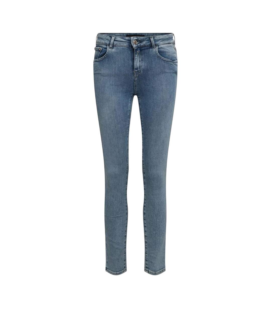 Womens/ladies Slim Jeans Blue Replay-1