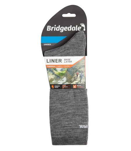 Bridgedale - 2 Pairs Base Layer Thermal Socks
