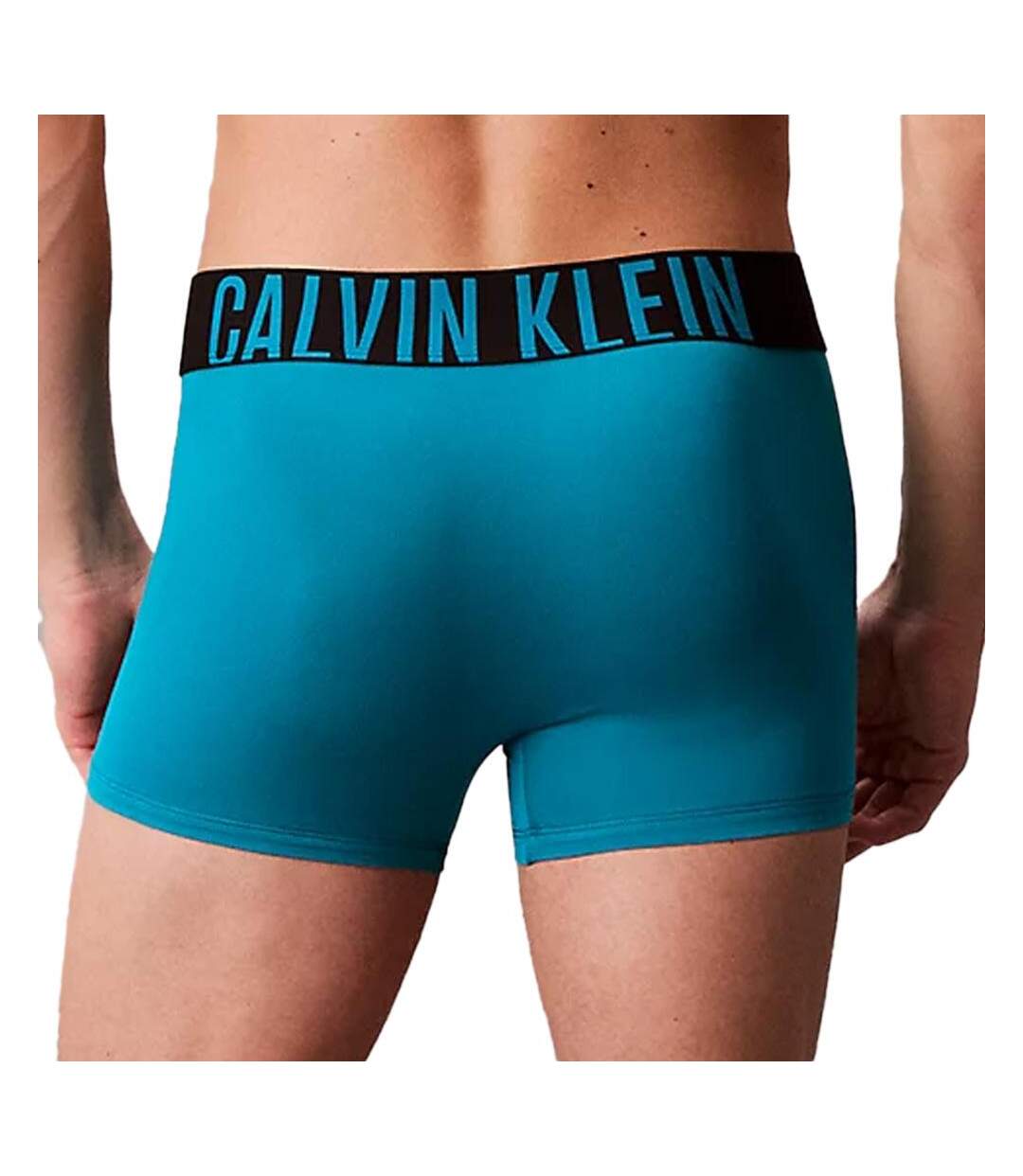 X3 boxers marine/vert homme calvin klein jeans trunk-3