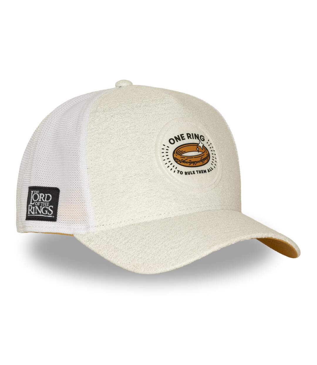 Casquette trucker premium avec filet et patch Ltor Ring Capslab-4