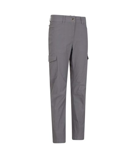 Womens/ladies Conniston Cargo Trousers Grey Mountain Warehouse