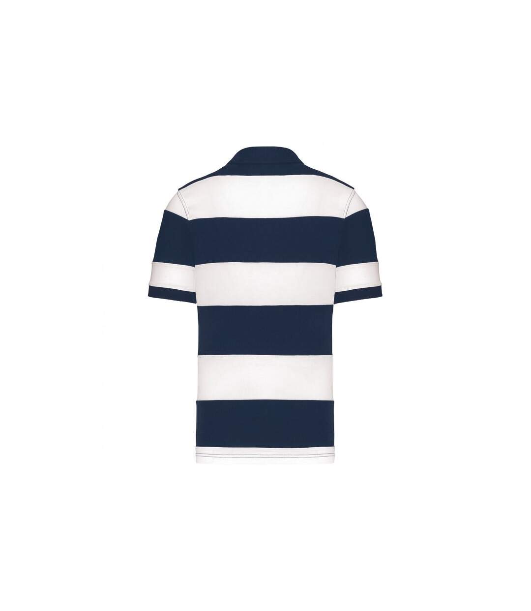 Polo rugby rayé manches courtes Kariban 100% coton-2