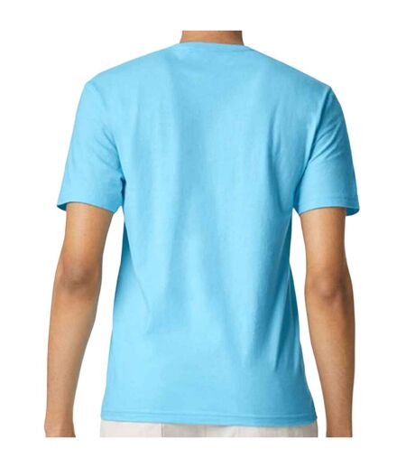 T-shirt manches courtes homme bleu ciel Gildan