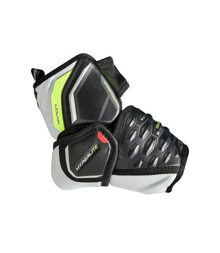 Childrens/kids Vapor Hyperlite Hockey Elbow Pads S Black White Green Bauer