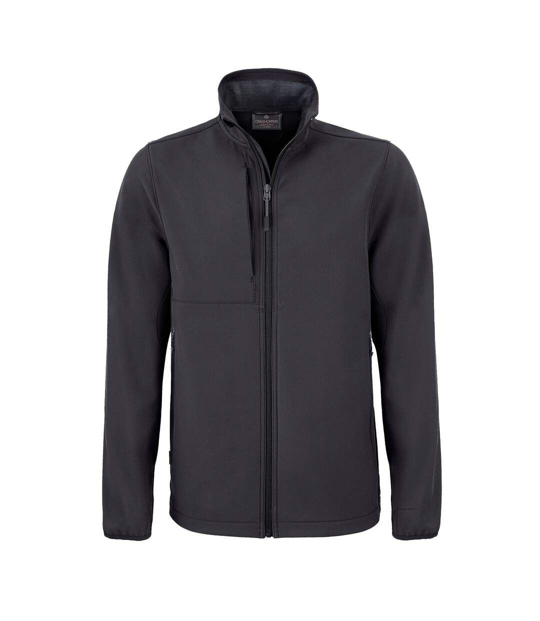 Mens Expert Basecamp Soft Shell Jacket Carbon Grey Craghoppers-2