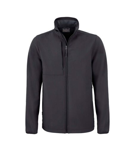 Mens Expert Basecamp Soft Shell Jacket Carbon Grey Craghoppers