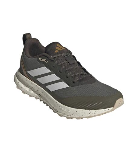 Baskets Runfalcon Homme Kaki Blanc Adidas