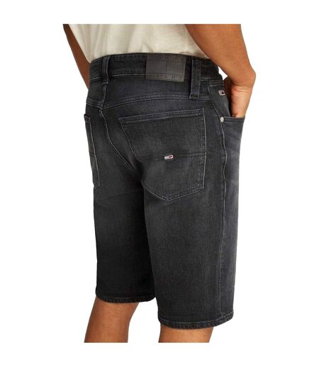 Mens Ronnie Denim Shorts Black Denim Tommy Jeans