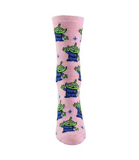 Ladies Novelty Toy Story Alien Socks | Funny Dress Socks | Toy Story Gifts