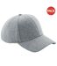 Lot de 2  casquettes adulte gris Beechfield