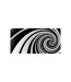 Papier Peint XXL Black & White Swirl 270x550cm-2