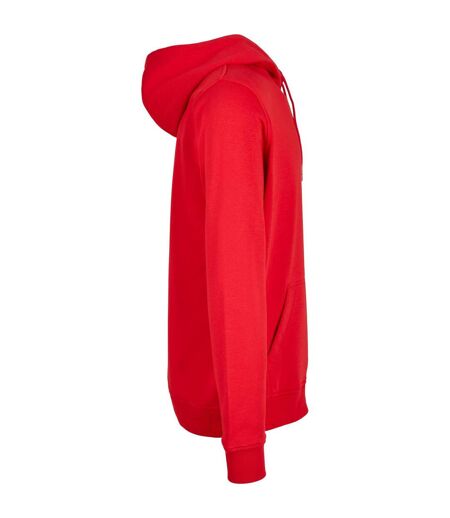 Sweat À Capuche Adulte Rouge Vif Build Your Brand