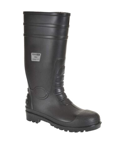 Portwest Mens Classic Safety Wellington Boots (Black) - UTPW802