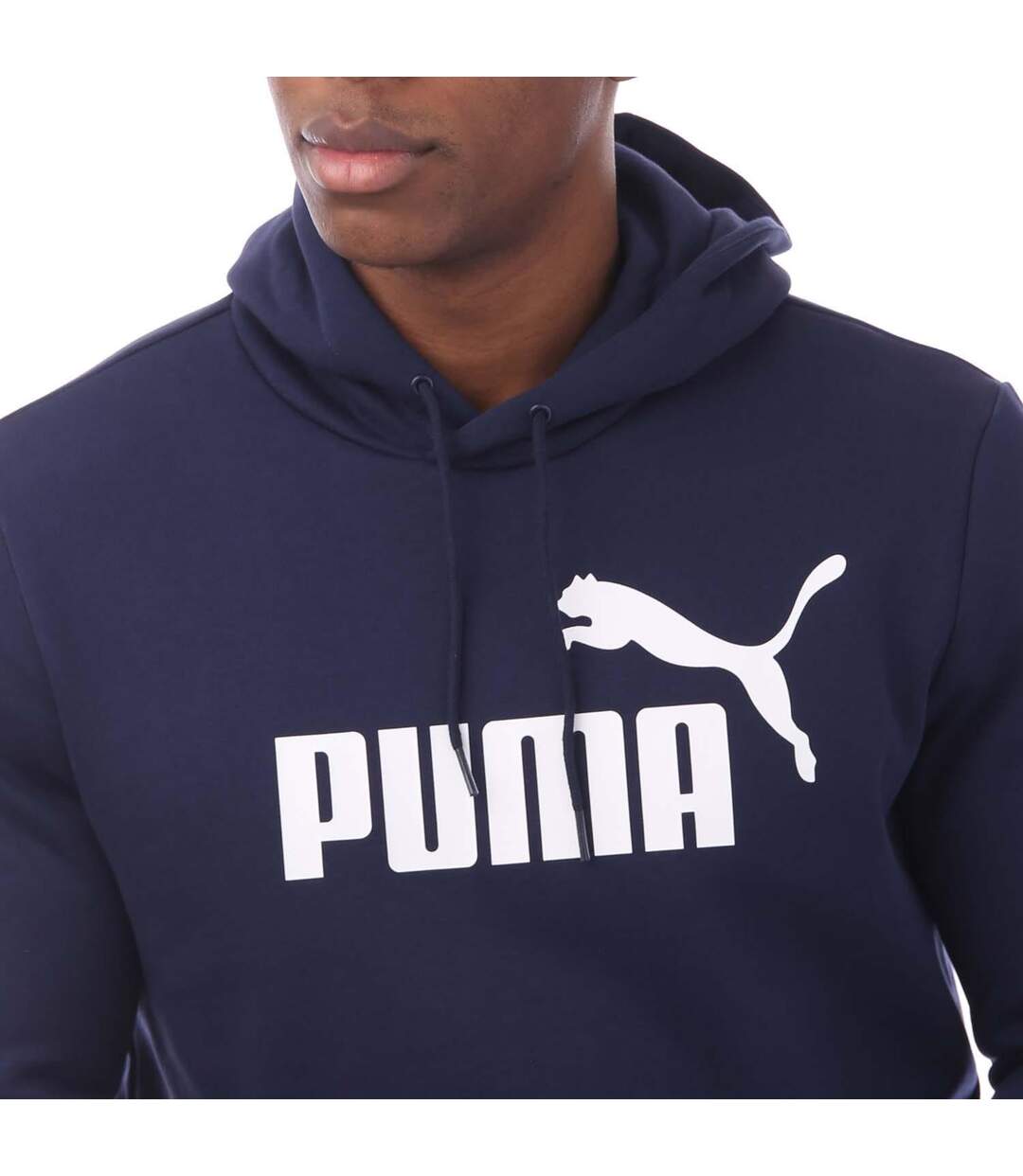 Sweat À Capuche Essentials Homme Bleu Marine Puma-4