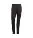 Mens Fleece Hooded Tracksuit Black Adidas-2