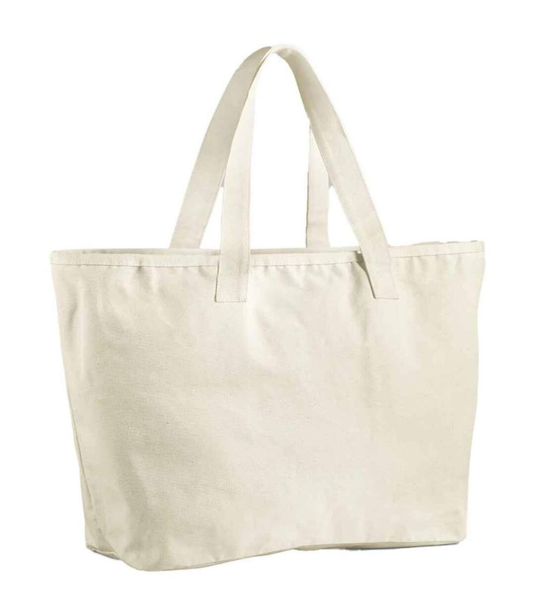 Canvas Heavy Duty Tote Bag One Size Natural Westford Mill-1