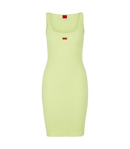 Robe Moulante Nirabel Femme Jaune Hugo Boss