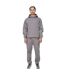 Mens Studio Garment District Back Print Hoodie Grey Kings Will Dream-1