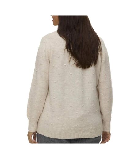 Pull beige femme vero moda curve francesca