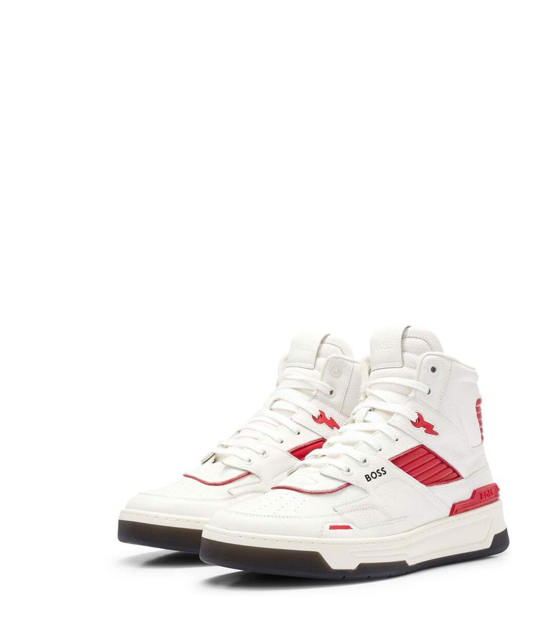 Baskets Baltimore Homme Blanc Boss-4