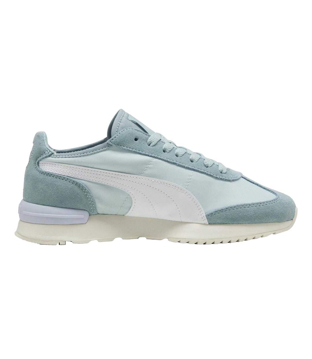 Unisex Adult R78 Wind Leather Trainers Blue White Puma-1