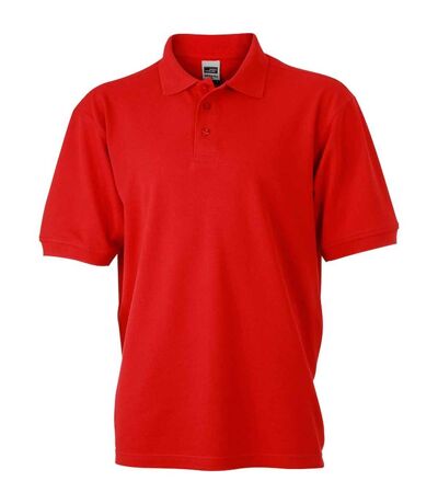 Polo homme workwear - JN830 - rouge
