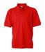 Polo homme workwear - JN830 - rouge-1