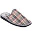 Pantoufle HOMME Mule JACQUARD PULIDINES GRIS