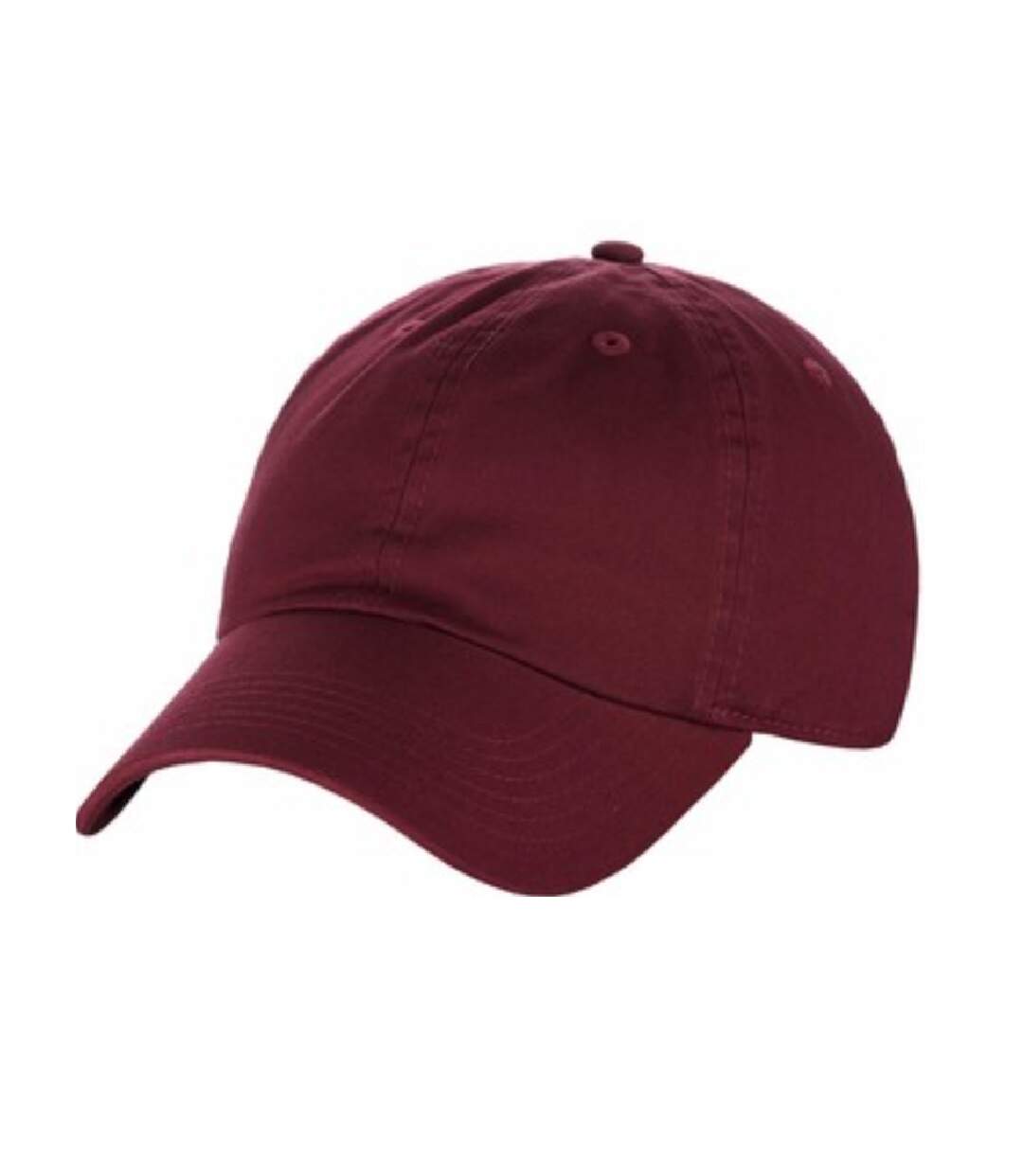 Lot de 2  casquettes adulte bordeaux Beechfield