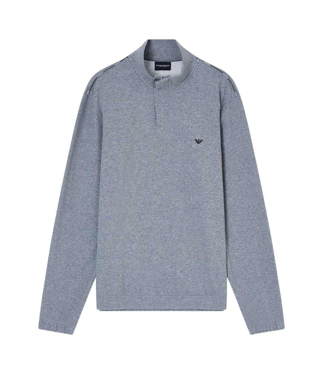 Sweat Décontracté Homme Gris Chiné Emporio Armani EA7-1
