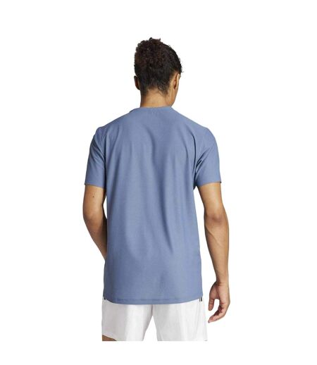 T-shirt The Run Homme Bleu Foncé Adidas