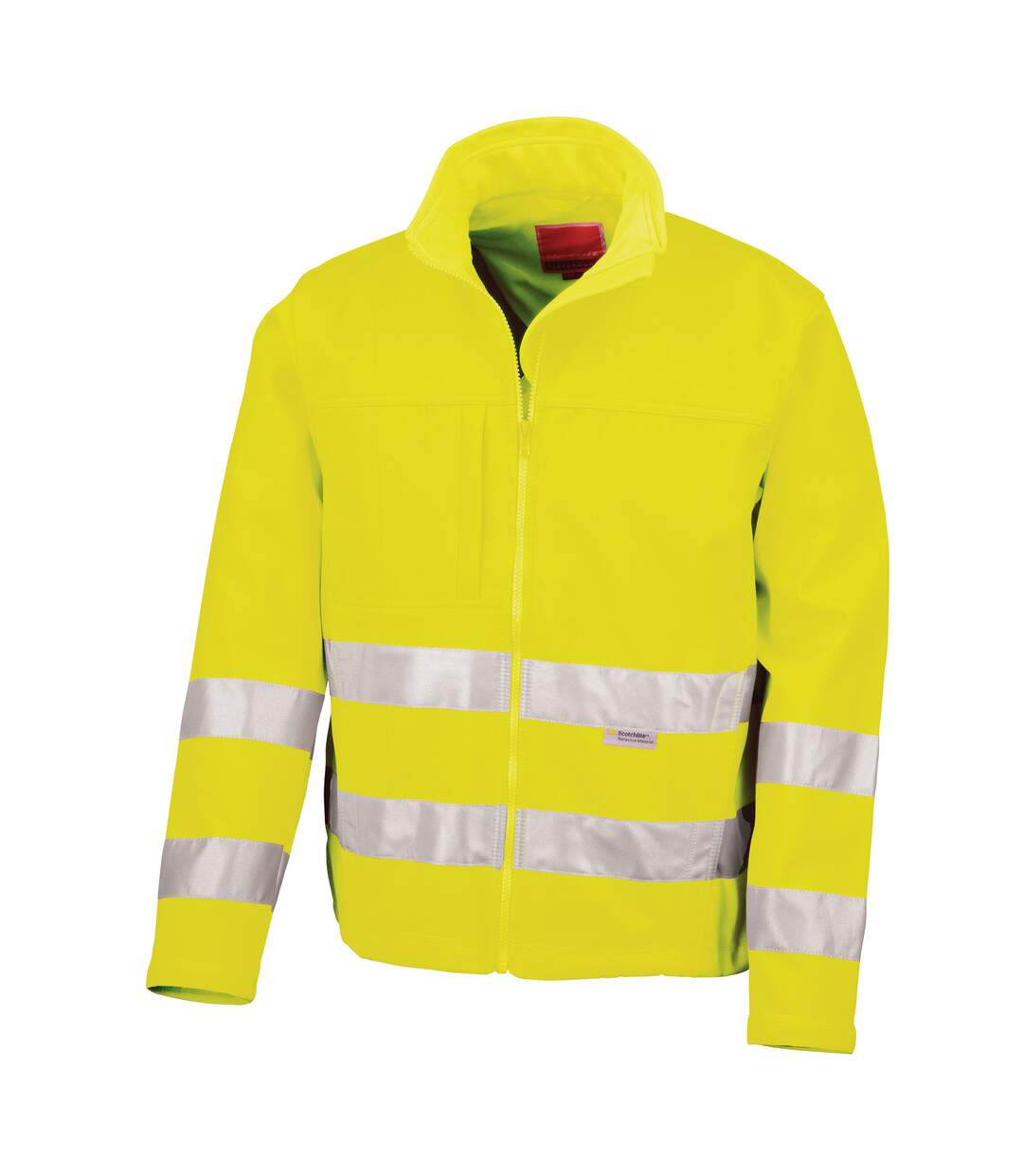 Veste softshell homme jaune SAFE-GUARD by Result-1