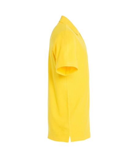 Polo Basic Homme Citron Clique