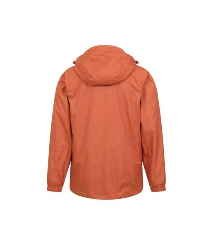 Mens bracken extreme 3 in 1 waterproof jacket burnt orange Mountain Warehouse